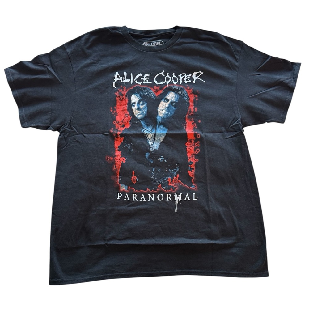 Black Graphic T-Shirt Alice Cooper Size XL
Brand New
